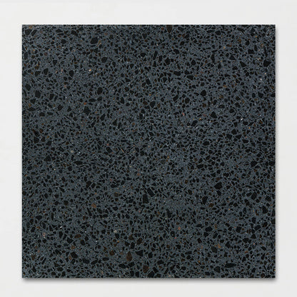 Black Honed Terrazzo Tile