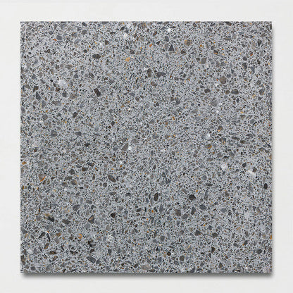 Grey Honed Terrazzo Tile