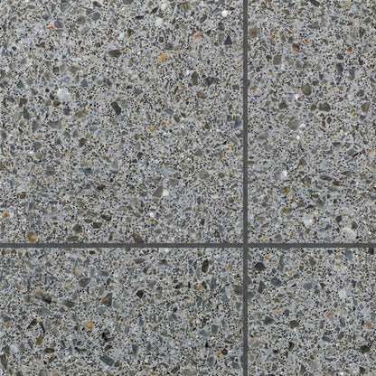 Grey Honed Terrazzo Tile