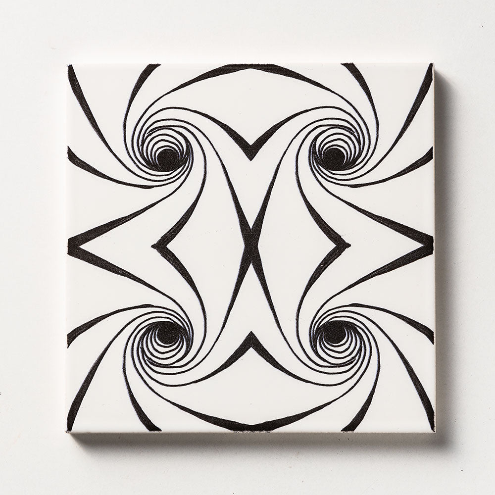 Black Glossy Ceramic Tile