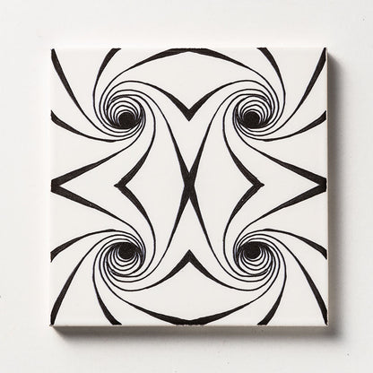 Black Glossy Ceramic Tile