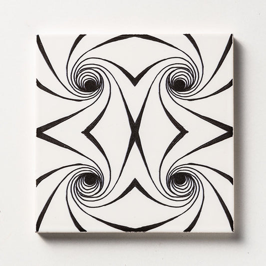 Black Glossy Ceramic Tile