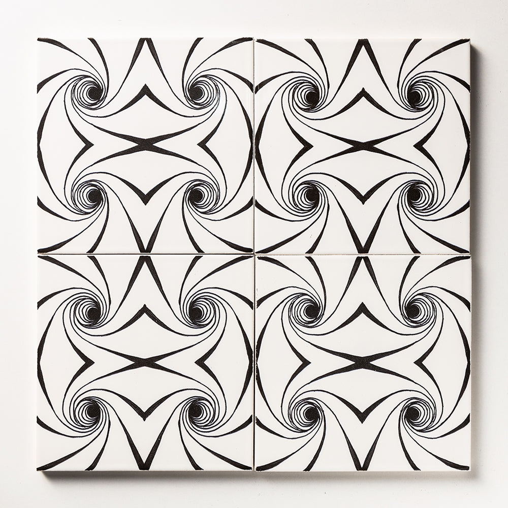 Black Glossy Ceramic Tile