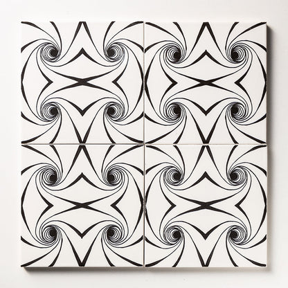 Black Glossy Ceramic Tile