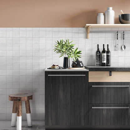 Blanche Glossy Zellige Look Ceramic Tile