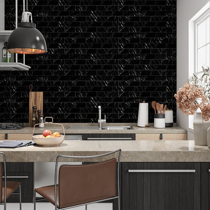 Black Polished Marble Tile