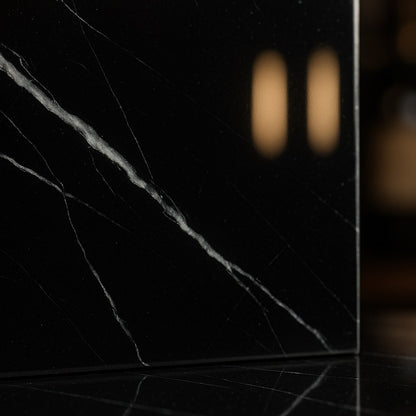 Black Polished Marble Tile
