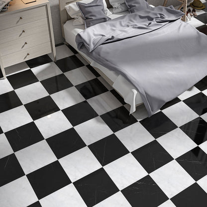 Black Polished Marble Tile