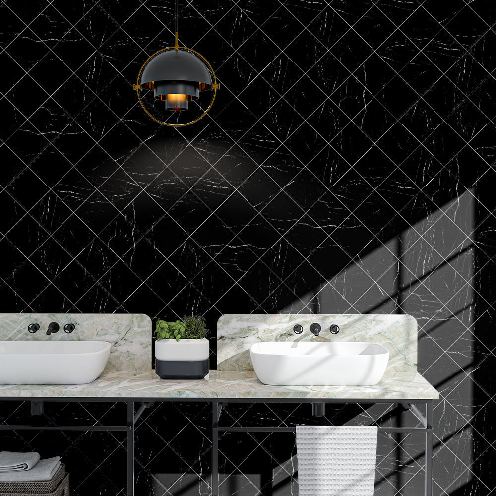 Black Honed Marble Tile