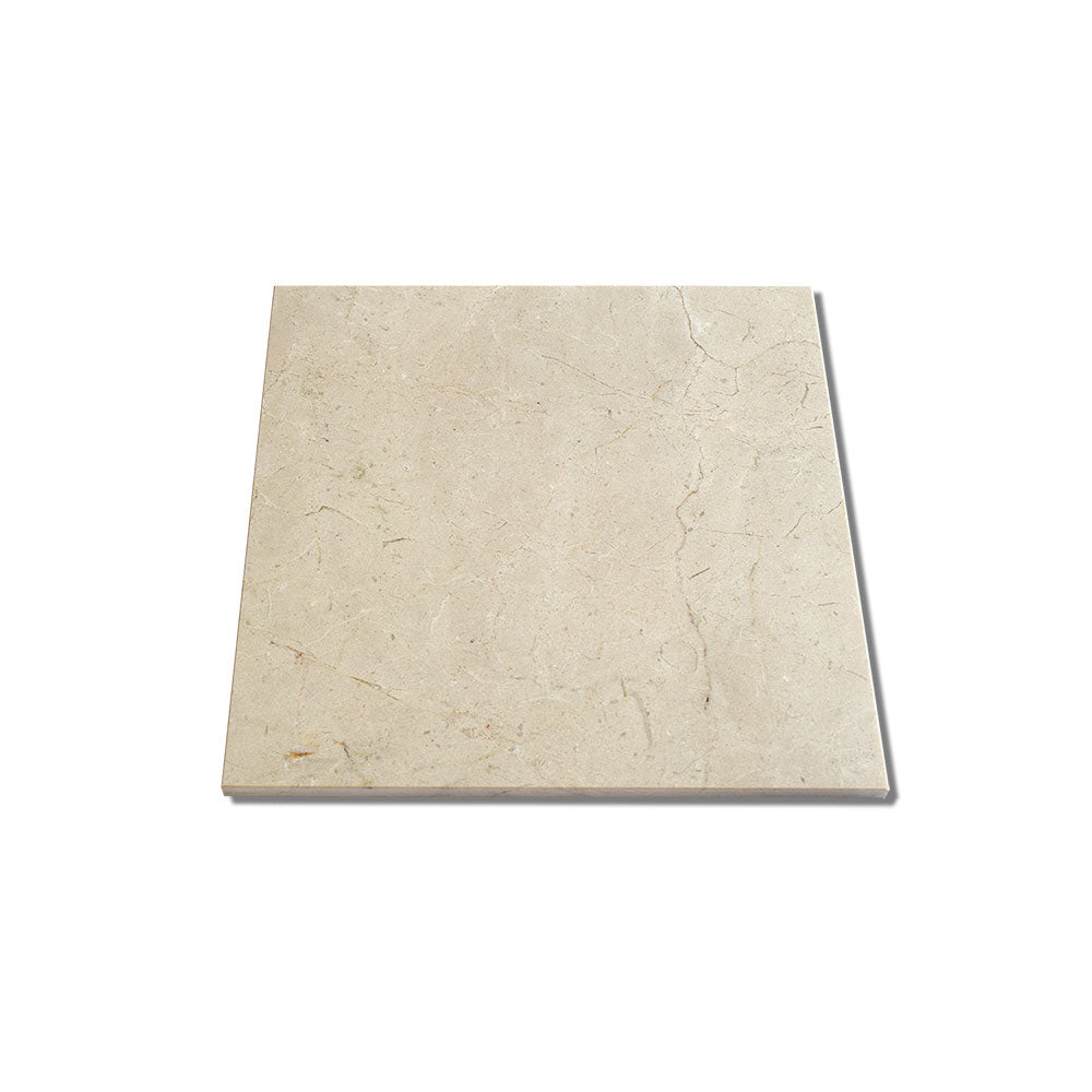 Crema Marfil Polished Marble Tile