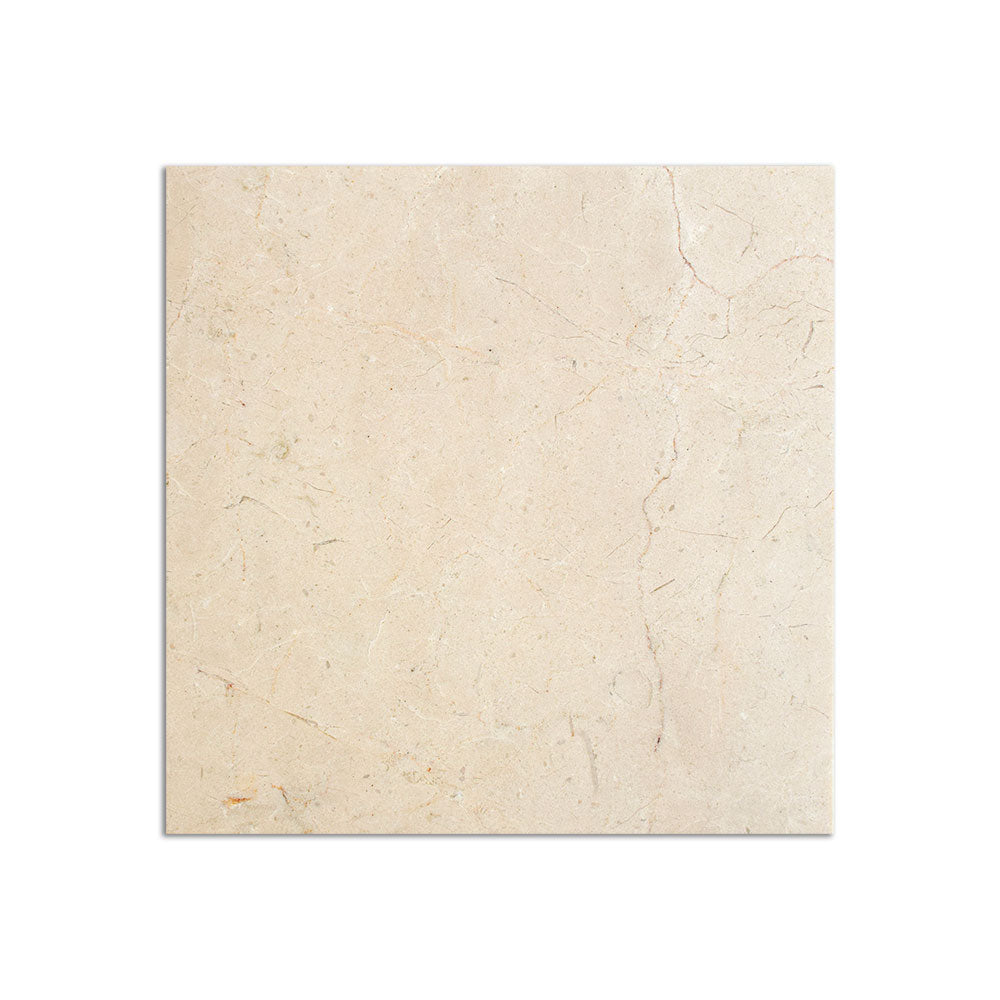 Crema Marfil Polished Marble Tile