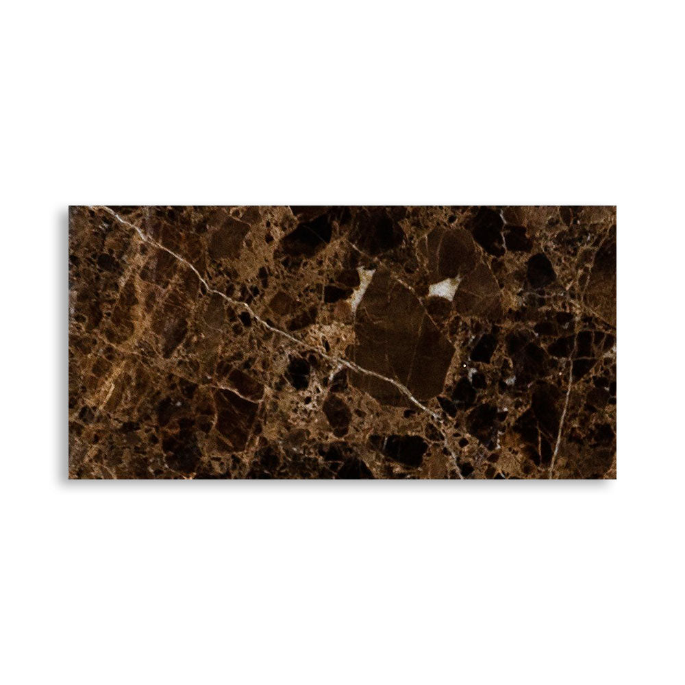 Emperador Dark Polished Marble Tile
