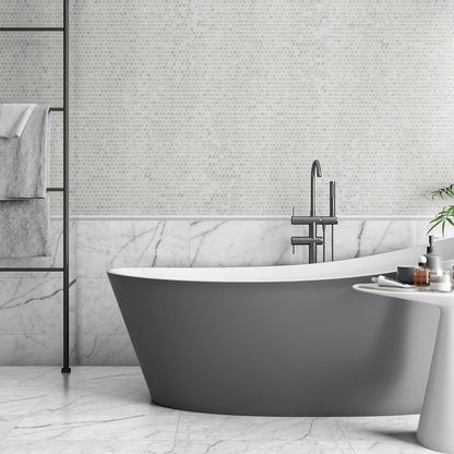 Italian Carrara Honed Marble Tile