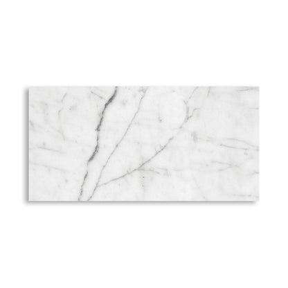 Italian Carrara Honed Marble Tile