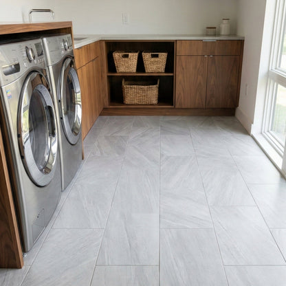 Athens Grey Light Honed Marble Tile