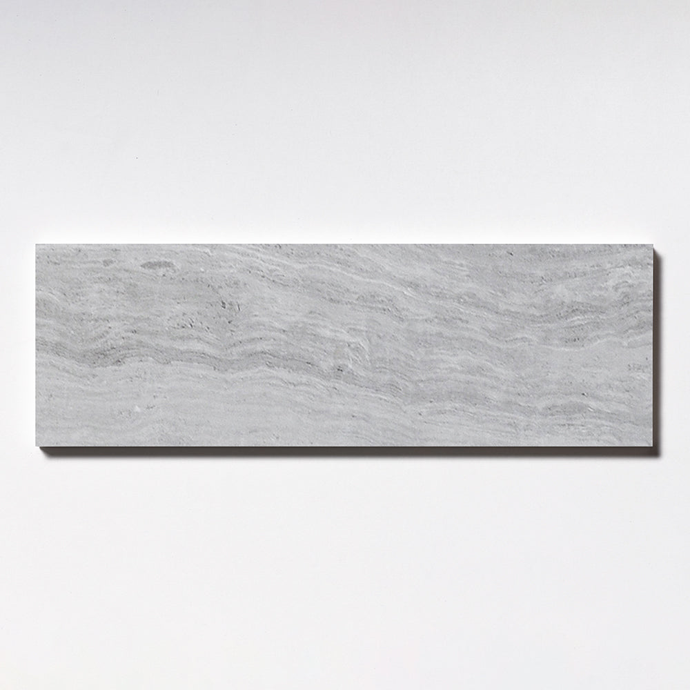 Athens Grey Light Honed Subway Marble Tile