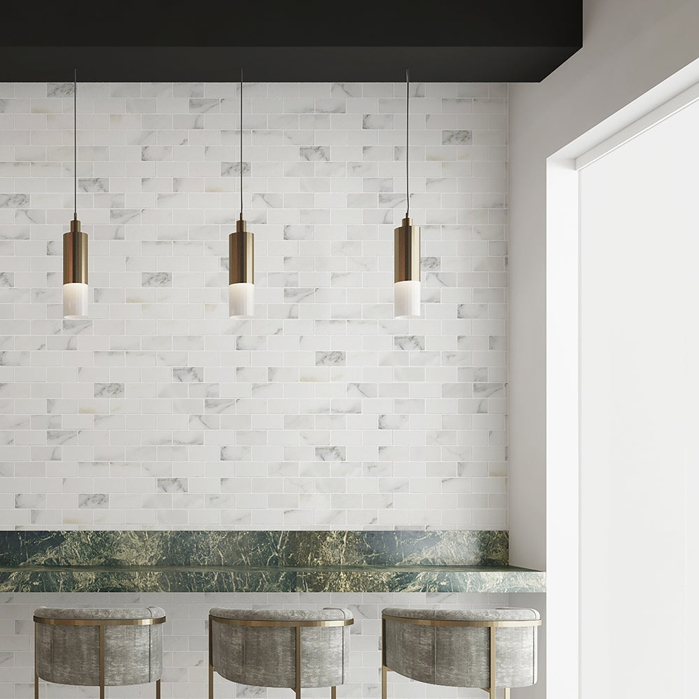 Calacatta Gold Polished Marble Tile