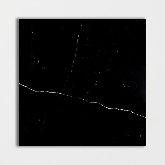 Black Polished Marble Tile