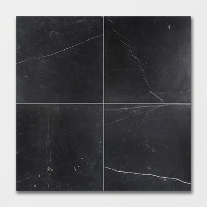 Black Honed Marble Tile