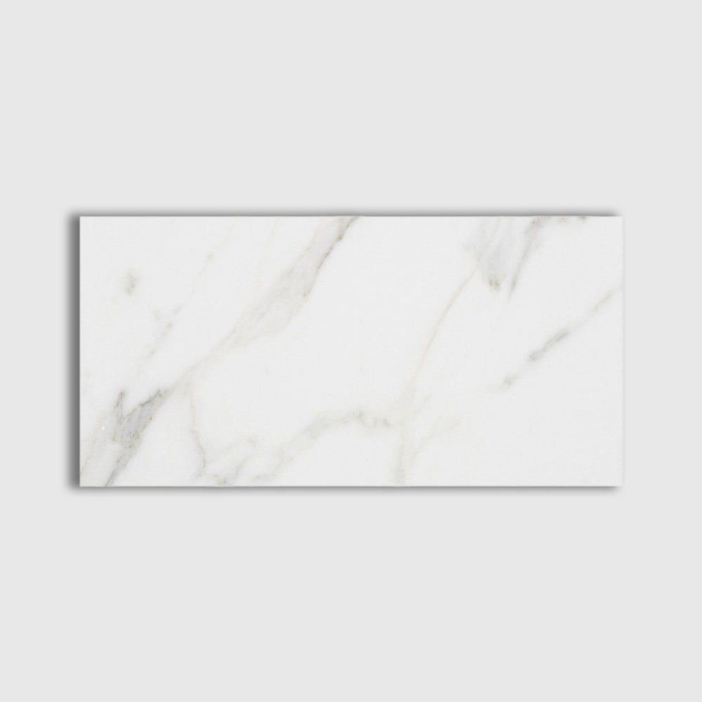 Calacatta Gold Honed Marble Tile