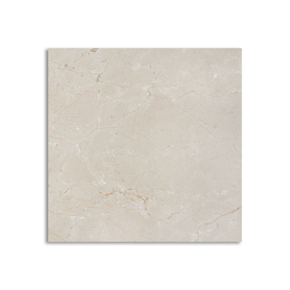 Crema Marfil Honed Marble Tile