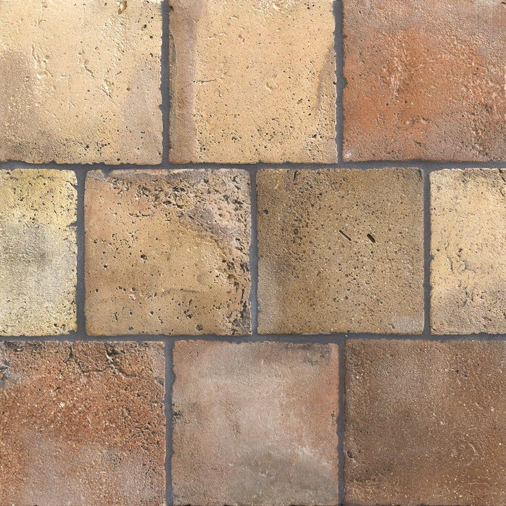 Regenerado Natural Square Terracotta Tile