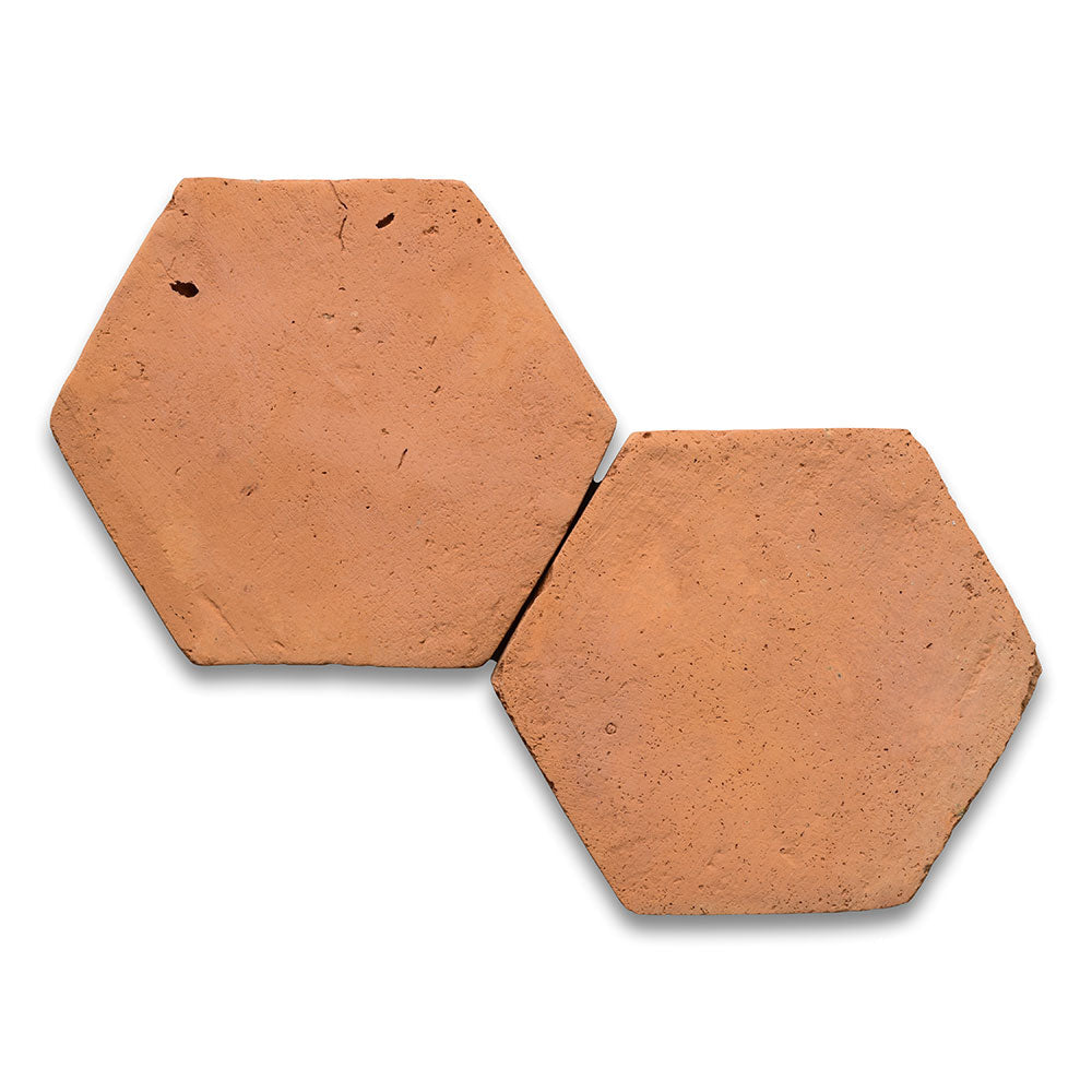 Hexagono Natural Hexagon Terracotta Tile