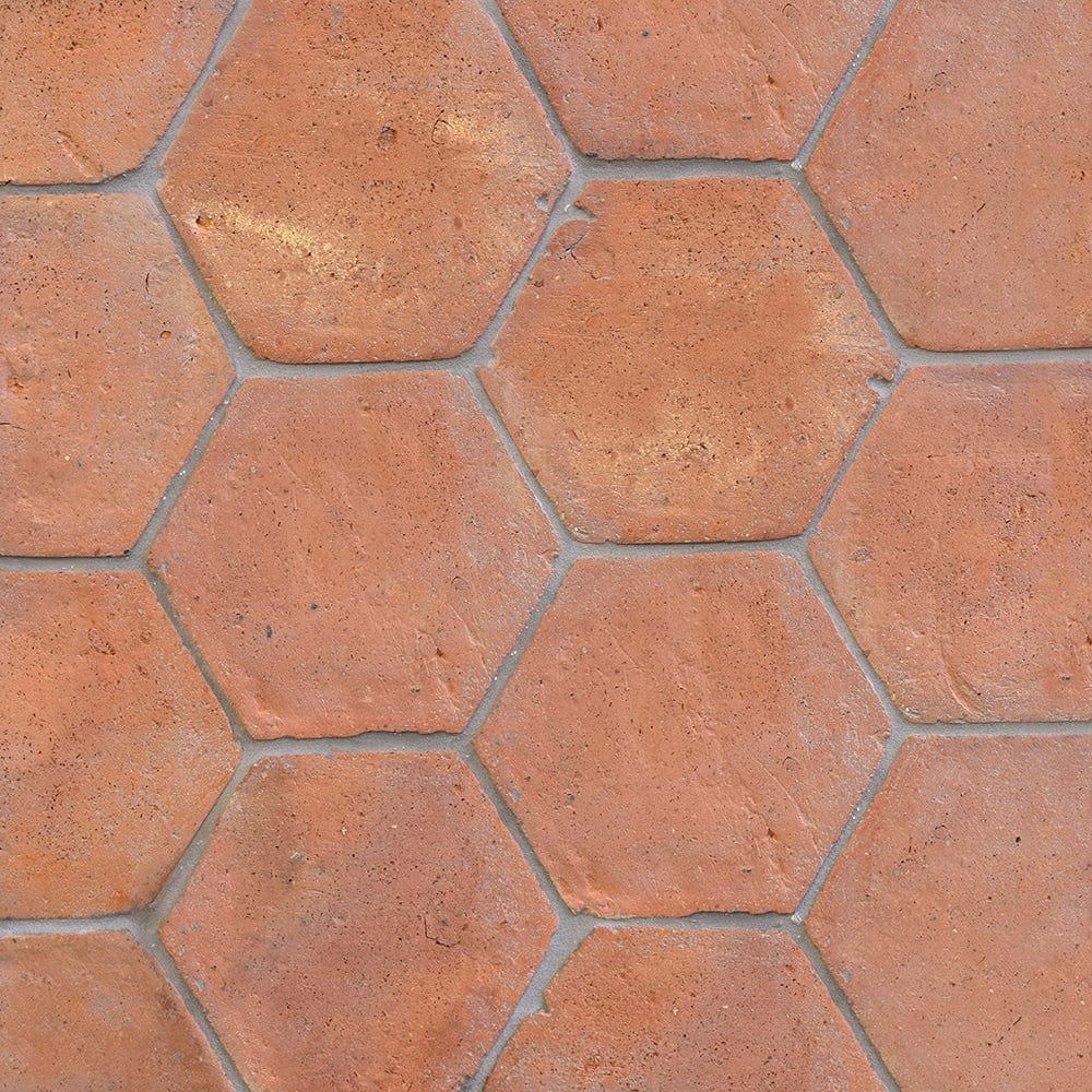 Hexagono Natural Hexagon Terracotta Tile