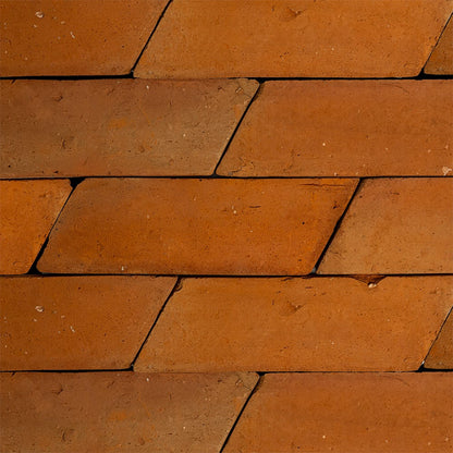 Rustic Cotto Natural Chevron Terracotta Tile