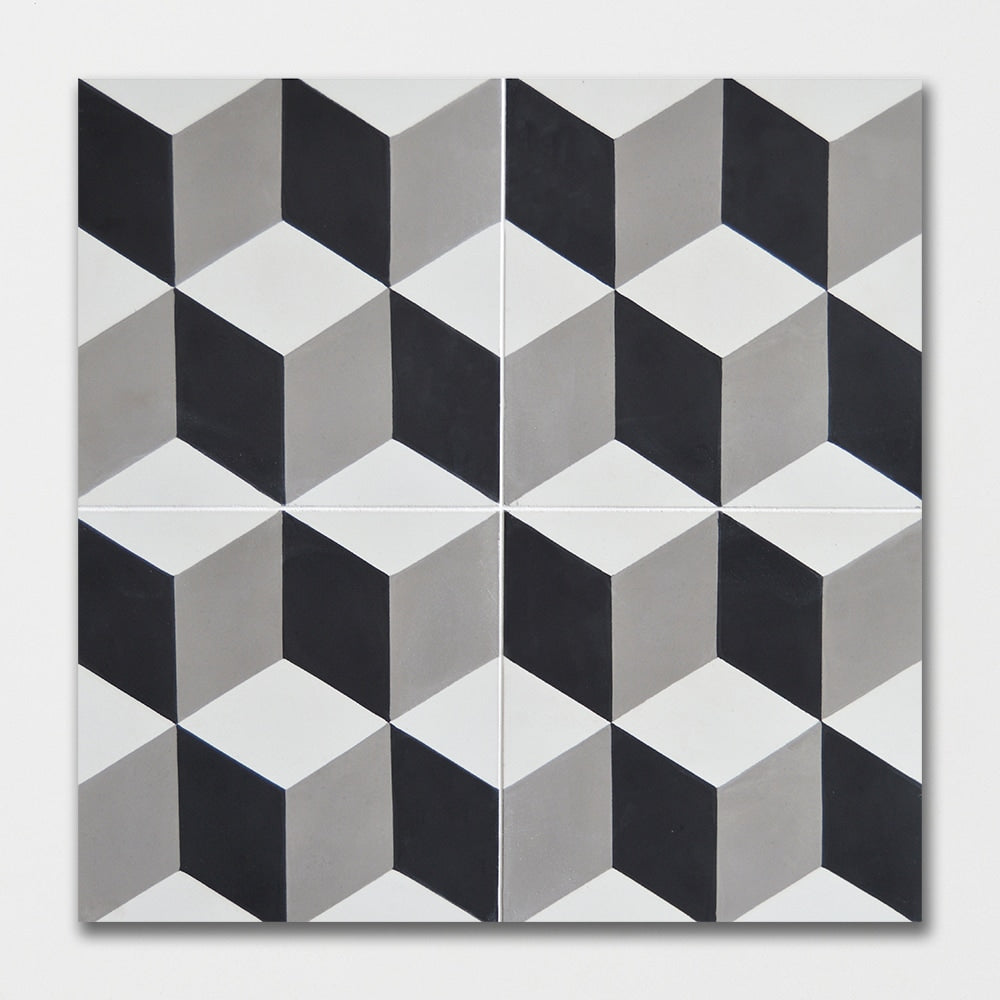 Handmade Ingot Honed Cement Tile