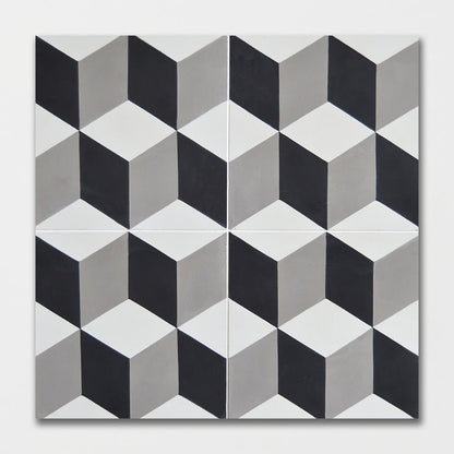 Handmade Ingot Honed Cement Tile