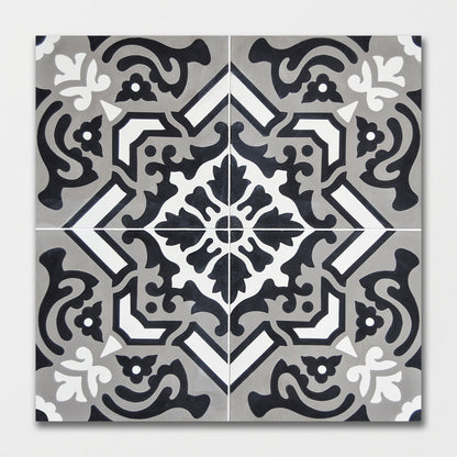 Handmade Flecha Honed Cement Tile