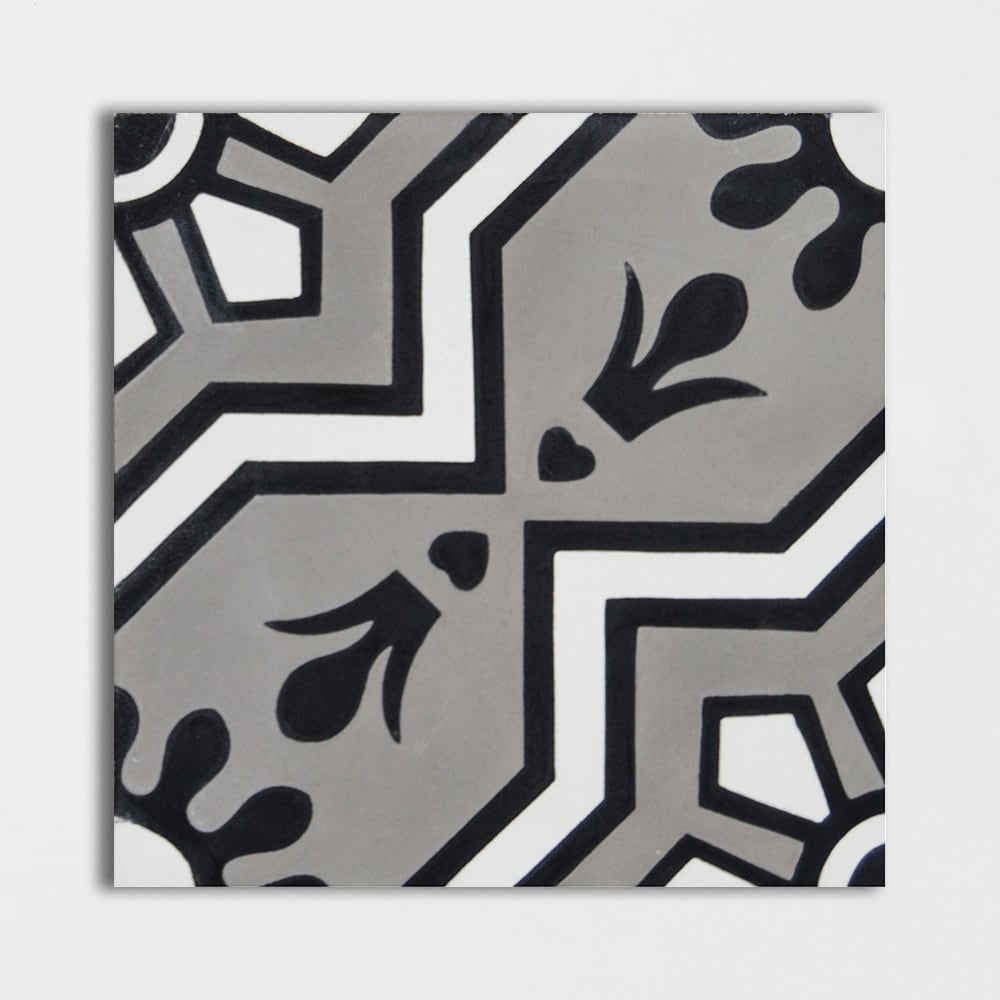 Handmade Alpha Honed Cement Tile