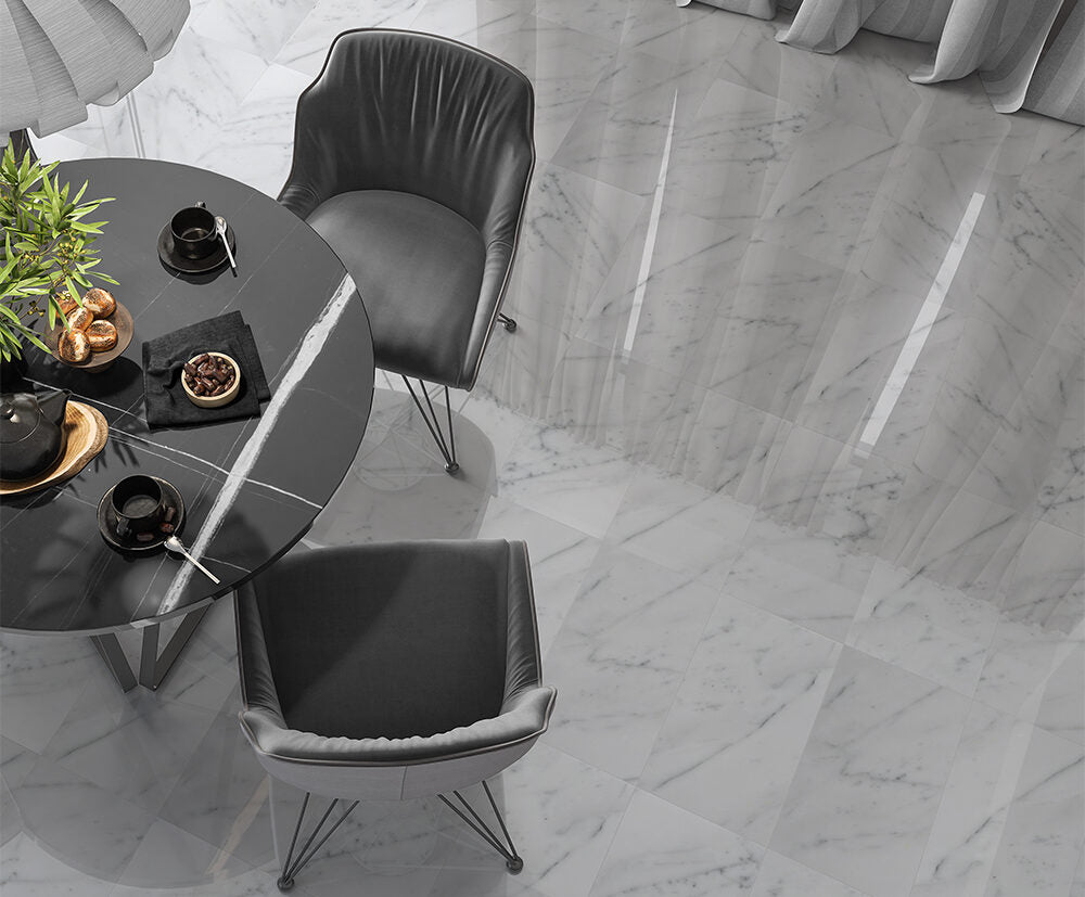Statuarietto Polished Marble Tile