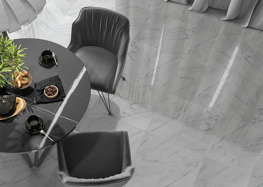 Statuarietto Polished Marble Tile