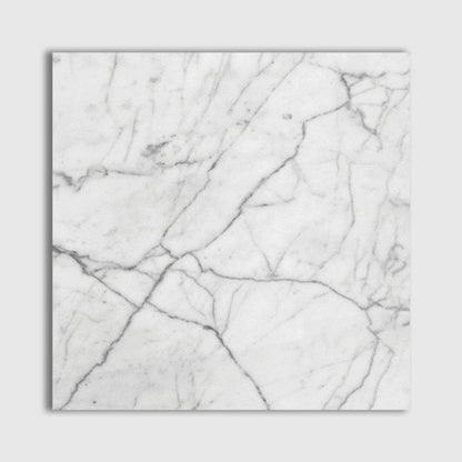 Italian Carrara Polished Marble Tile