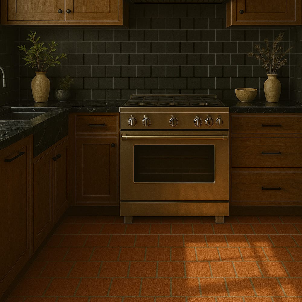Cuadrado Natural Square Terracotta Tile