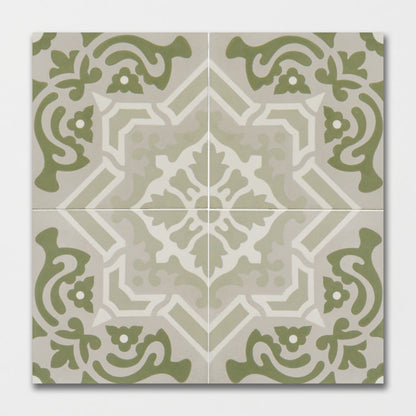 Handmade Khaki Honed Cement Tile