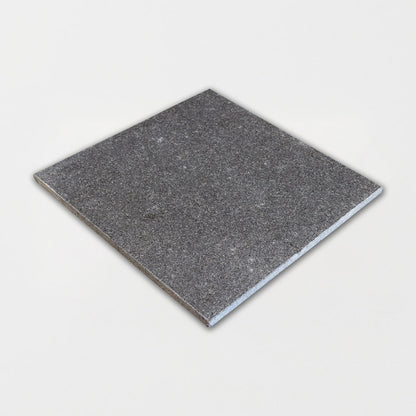Premium Absolute Black Flamed Granite Tile