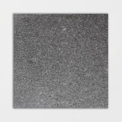 Premium Absolute Black Flamed Granite Tile