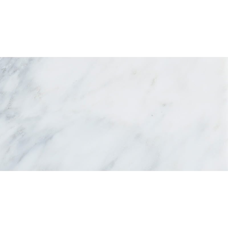 Bella White Polished Marble Tile