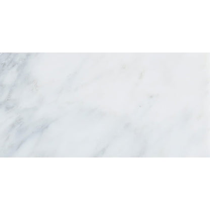 Bella White Polished Marble Tile