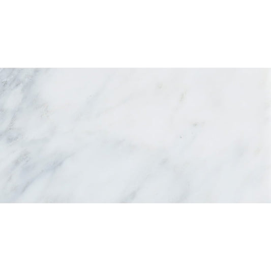 Bella White Polished Marble Tile