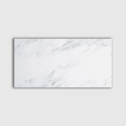 Bella White Honed Marble Tile