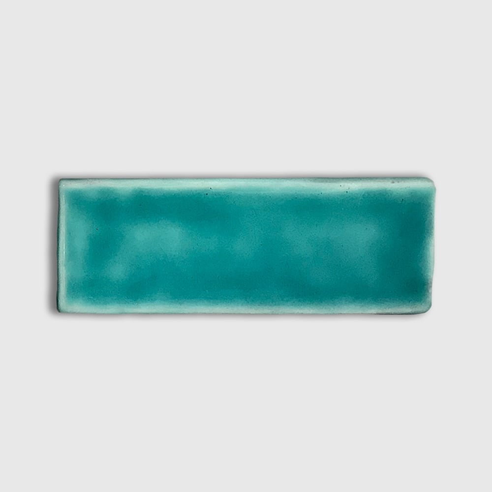 Aqua Glazed Ceramic Tile