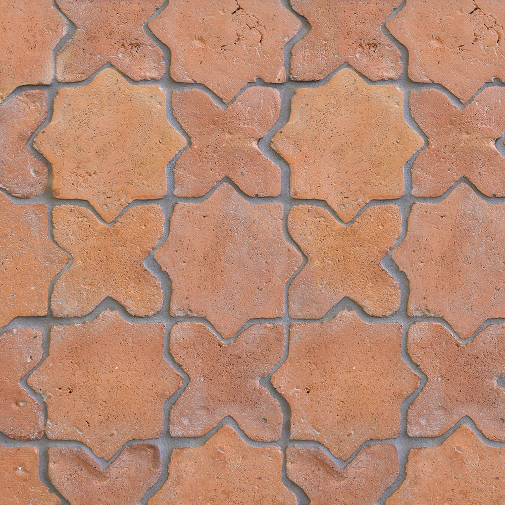Rustic Cotto Natural Cross Terracotta Tile