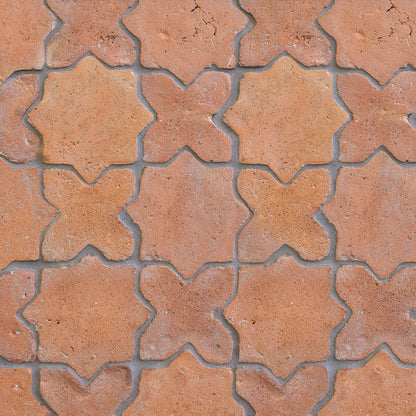 Rustic Cotto Natural Cross Terracotta Tile