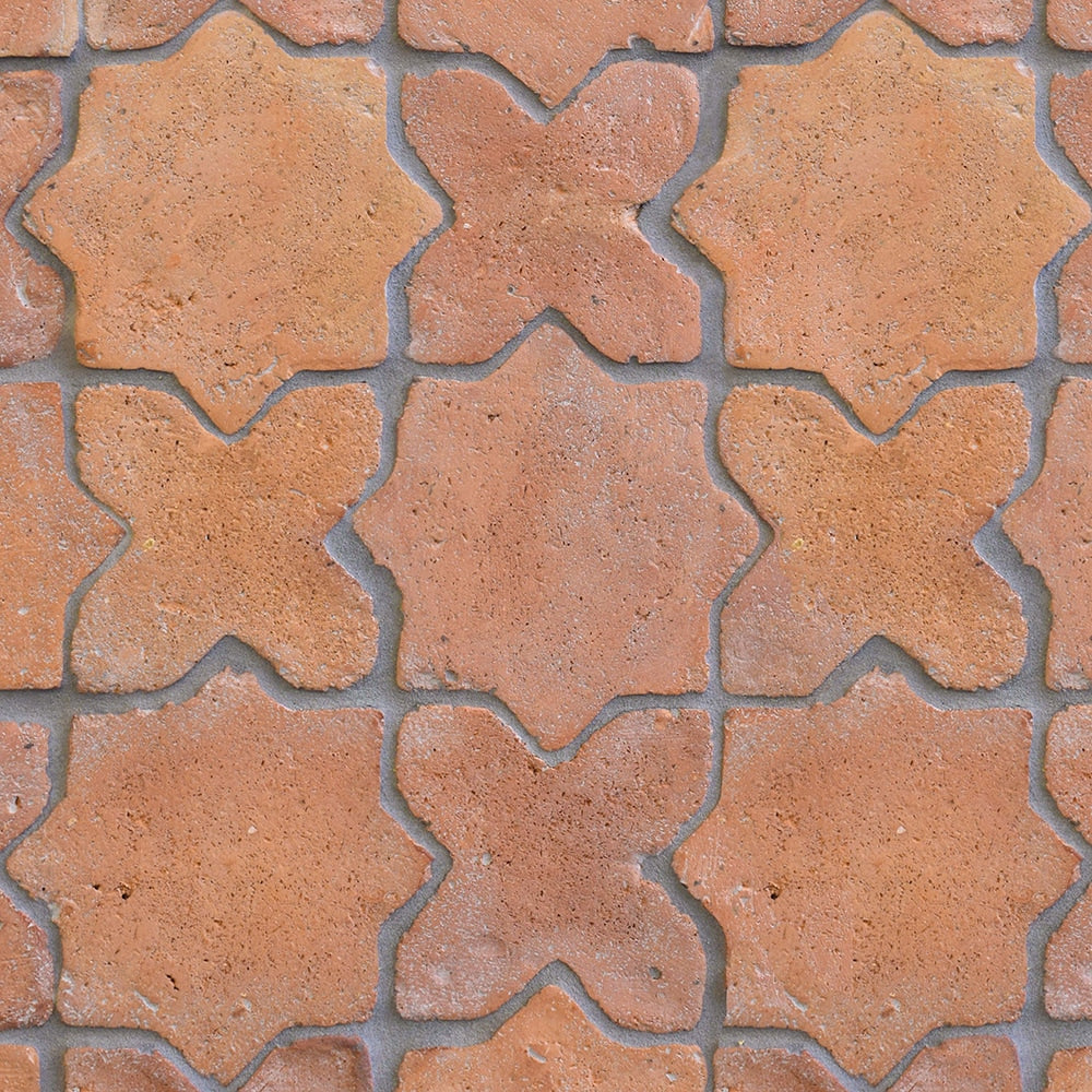 Rustic Cotto Natural Cross Terracotta Tile