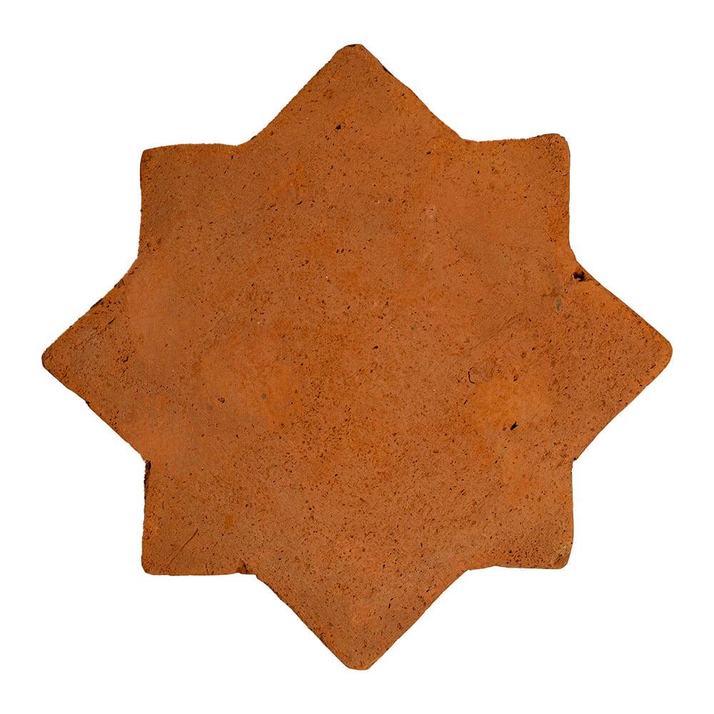 Rustic Cotto Natural Star Terracotta Tile