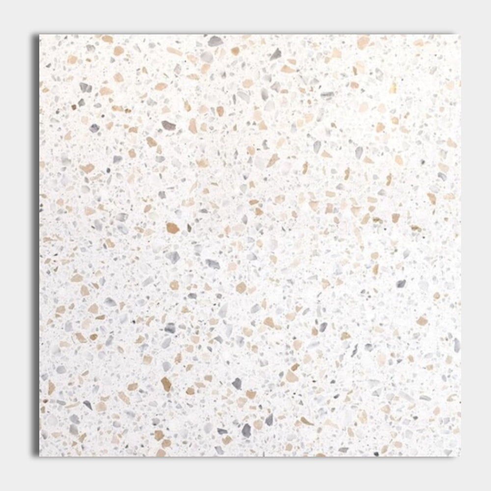 Sky Fusion Polished Terrazzo Tile